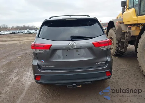 2018 Toyota Highlander Xle from USA, damaged, VIN 5TDJZRFH8JS544658